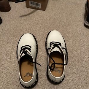Dr Martens 1461 Smooth white leather